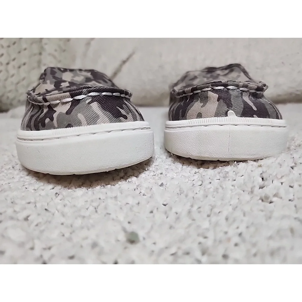SPERRY Salty Washable/Camo Shoes  Boy's Size 5M Slip On Youth